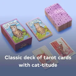 Cat Tarot: 78 Cards and Guidebook