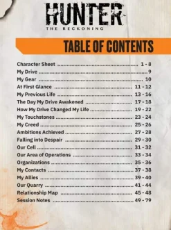 Character Journal HC