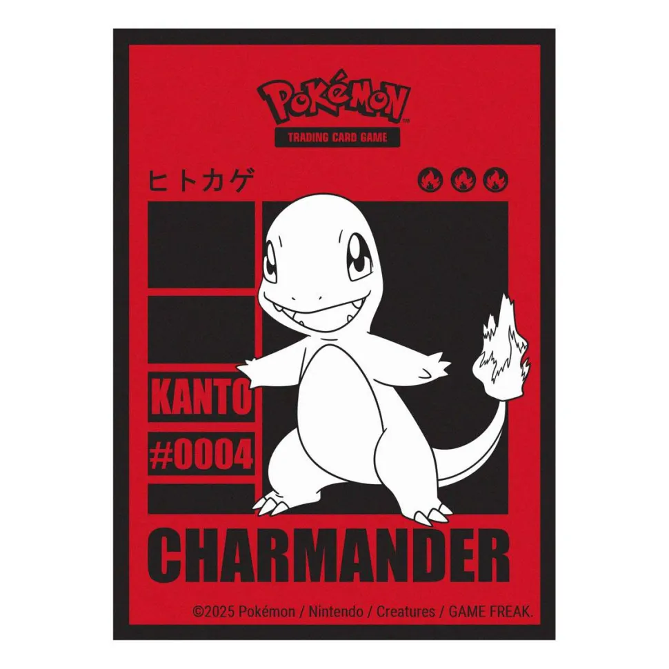 Charmander Standard Size Sleeves (65)