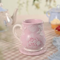 Cheshire Cat Embossed Mug