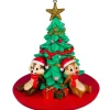 Chip & Dale with Tree 3D Ornament