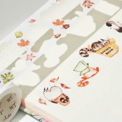 Chonky Cat Washi Tape Sticker Set