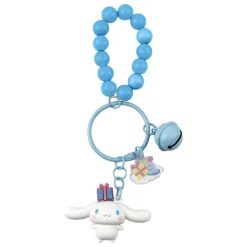 Cinnamoroll Celebration Series Keychain and Bracelet
