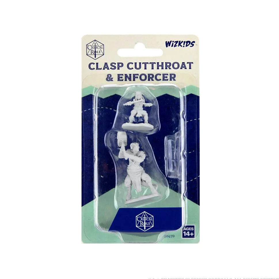 Clasp Cutthroat & Enforcer (Wave 2) Critical Role Unpainted Miniatures Figur