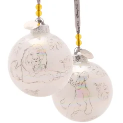Classic Disney 100 Baubles Set of 4