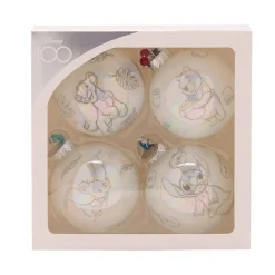 Classic Disney 100 Baubles Set of 4