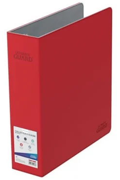 Collector's Album 3-Ring Red XenoSkin Standard Size Portfolio