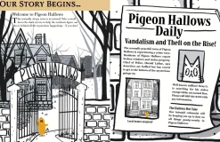 Color & Sleuth: Ghost Town: A Spooky Coloring Mystery - Includes 40+ Coloring Pages, Clue Notebook Sheets, and Downloadable Coloring Poster