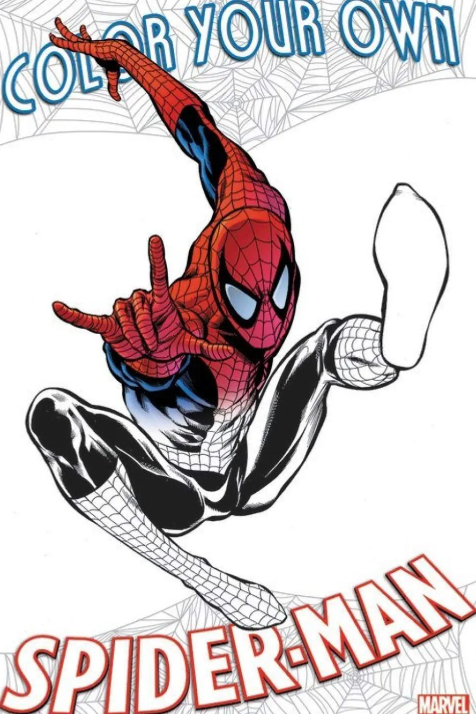 Color Your Own Spider-man