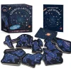 Constellations: A Wooden Magnet Set: With glow-in-the dark poster!