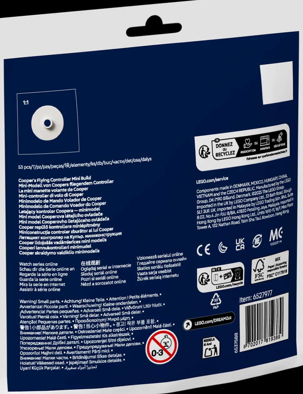 Coopers flygende kontroller-minimodell (30698)