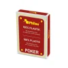 Copag Red Plastic Poker Size Kortstokk