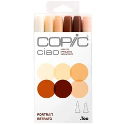Copic Marker Ciao Portrait (6)