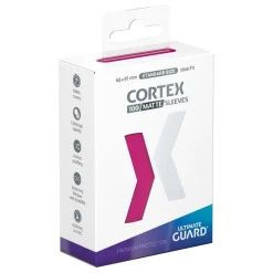 Cortex Matte Pink Standard Size Sleeves (100)