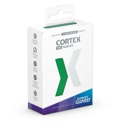 Cortex Sleeves Green Standard Size (100) Kortlommer, Cortex