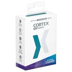 Cortex Sleeves Petrol Standard Size (100) Kortlommer, Cortex