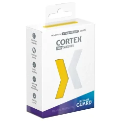 Cortex Yellow Standard Size Sleeves (100)