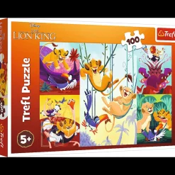 Courageous Lion King Puzzle (100)