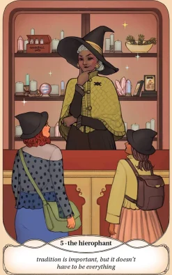 Cozy Witch Tarot Deck and Guidebook