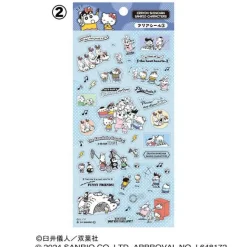 Crayon Shin-Chan x Sanrio Characters Clear Seal Sticker Set 2