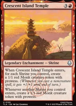 Crescent Island Temple (Enkeltkort)