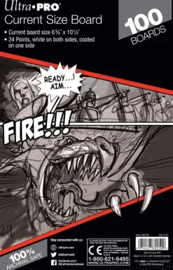 Current Size Comic Boards (100)