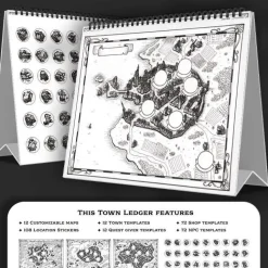 Customizable Sticker Maps & Notebook Worlds at a Glance