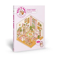 Cute 'n' Cozy Sticker Therapy: Make Your Own Adorable Room Sets! Over 500 Reusable Stickers