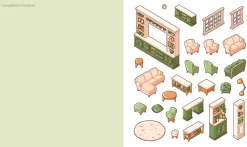 Cute 'n' Cozy Sticker Therapy: Make Your Own Adorable Room Sets! Over 500 Reusable Stickers