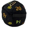 D20 Rainbow Plush Dice Bag Terningpose