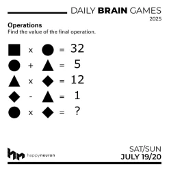 Daily Brain Games 2025 Day-to-Day Calendar: Energize your mind, one puzzle at a time!