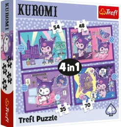 Day With Kuromi 4-in-1 Puzzle