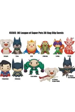 DC Super Pets PVC Bag Clip