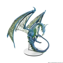 D&d Icons Realms Adult Moonstone Dragon Mini