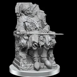 Dead Warlord (Wave 19) Wizkids Deep Cuts Unpainted Miniature