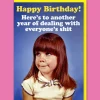 Dealing with everyone's shit Greeting Card