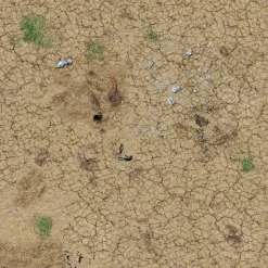 Desert Wasteland 60 x 60 cm Gaming Mat