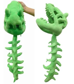 Dinosaur Skeleton Plush Costume 90 cm