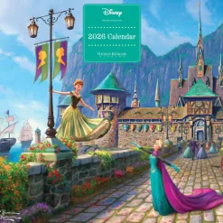 Disney Dreams Collection by Thomas Kinkade Studios 2026 Wall Calendar