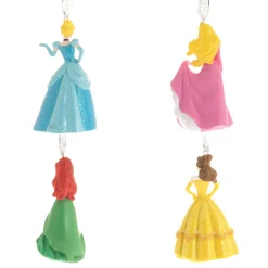 Disney Princess 3D Hanging Decorations Set of 4