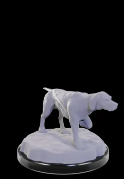 Dog Companions (Wave 22) Wizkids Deep Cuts Unpainted Miniature