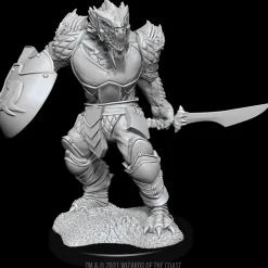 Dragonborn Male Fighter (Wave 15) Dungeons & Dragons Nolzurs Marvelous Unpainted Miniature Figur