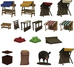 Dungeon Dressing Merchant's Row Warlock Tiles