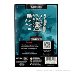 Dwarf Female Cleric (Wave 1) Dungeons & Dragons Frameworks Figur