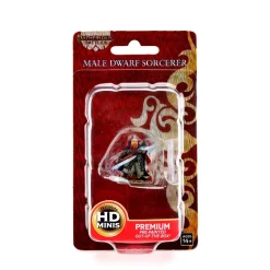 Dwarf Male Sorcerer Pathfinder Battles Premium Painted Figure Figur