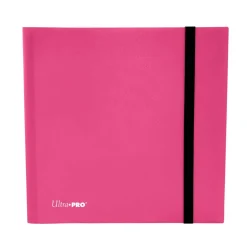 Eclipse Hot Pink 12-Pocket Pro-Binder