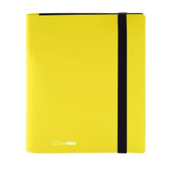 Eclipse Lemon Yellow 4-Pocket Pro-Binder