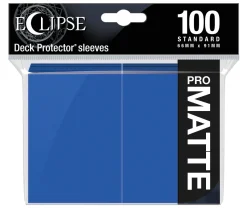 Eclipse PRO-Matte Pacific Blue Standard Size Sleeves (100)