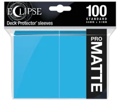 Eclipse PRO-Matte Sky Blue Standard Size Sleeves (100)