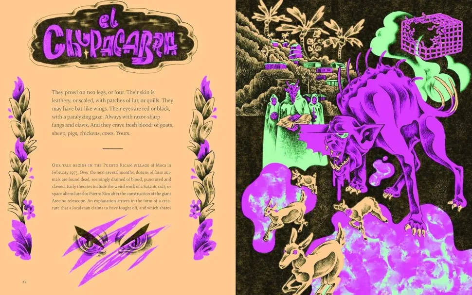 Eerie Legends: An Illustrated Exploration of Creepy Creatures, the Paranormal, and Folklore from around the World